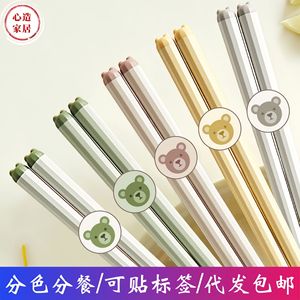 ตะเกียบโลหะผสมทรงกลมสีทึบ ทนความร้อน ปลอดภัยต่อสุขภาพ ปลอดสารพิษ สำหรับใช้ในบ้าน - Product Image 3
