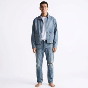Vestes en denim pour hommes Service OEM Qualité Pro Vente à chaud Meilleur matériau à bas prix Marque privée Votre propre style pour l'hiver - Product Image 1