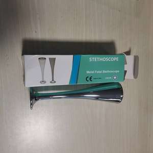 Kleur Metalen Oortelefoon Klassieke Foetale Hartslag Oortelefoon Upgrade Voor Het Luisteren Naar Foetale Hartgeluiden In De Verloskunde En Gynaecologie - Product Image 2