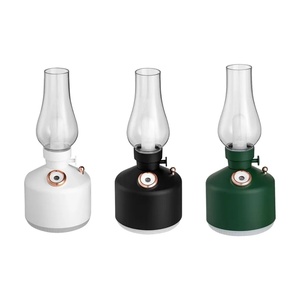 New Product Aroma <b>Humidifier</b> Vintage Lamp <b>Humidifier</b> Smart Home Appliances Mini <b>Humidifier</b> with LED Light - Product Image 1