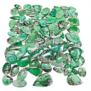 Cabochon de Variscite Naturelle Grade AAA, Magnifique Pierre Précieuse Verte, Guérison Énergétique, Vente en Gros, Taille Personnalisable, Fournisseur tiers - Product Image 1
