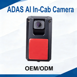 Caméra ADAS IA 1080P avec avertissement de collision frontale, objectif 6 mm, alerte de sortie de voie, système de détection longue portée pour la sécurité des flottes de camions - Product Image 1