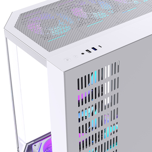 Túi đựng máy tính chơi game tùy chỉnh Lovingcool, vỏ máy tính Full Tower Micro ATX, mặt trước và mặt bên bằng kính cường lực - Product Image 5