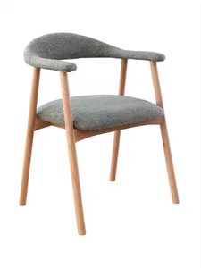 <span class=keywords><strong>Sedie</strong></span> da Pranzo in Legno Stile Vintage Classico Colore Legno Grezzo Kenya con Cuscino Morbido <span class=keywords><strong>Sedie</strong></span> da Pranzo in Legno per Casa - Product Image 6