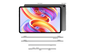 Tablette de jeu Teclast T50, 11 pouces, Unisoc T618, 8 Go, 128 Go, double caméra, octa-core, 4G LTE, Android 11, tablette avec fonction d'appel téléphonique, 7500 mAh - Product Image 6