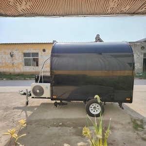 عربة قهوة متنقلة رخيصة ومقطورة طعام للشارع - Product Image 3