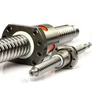 Ağır 8020 ballscrew 80mm mil çapı vidalı C3 C5 üretim taşlama sınıf vidalı çin'de