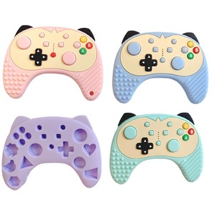 Nhà sản xuất bé Silicone <span class=keywords><strong>Teether</strong></span> BPA Free an toàn giáng sinh Silicone bé đồ chơi động vật hoa mềm hình dạng <span class=keywords><strong>Teether</strong></span> cho trẻ sơ sinh - Product Image 4