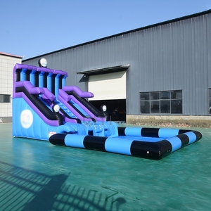 Toboggan aquatique gonflable géant de haute qualité pour adultes, toboggan aquatique gonflable pour l'extérieur - Product Image 2