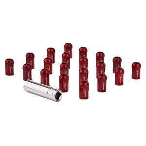 น็อตล้อ Getitall M12x1.5 M12x1.25 ยาว 32 มม. สีดำ อลูมิเนียมอัลลอย สำหรับการปรับปรุงและอัปเกรด - Product Image 5