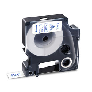 Ruban adhésif compatible standard D1 43614 bleu sur blanc 6 mm * 7 m pour imprimante <span class=keywords><strong>DYMO</strong></span> LabelManager - Product Image 1