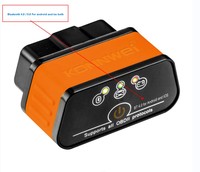 Lector de código de error de coche, herramienta de diagnóstico universal con multilenguaje, Bluetooth, elm327, barato, 25k80, obd2