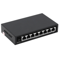Commutateur PoE Gigabit Ethernet 8 ports géré par le Web 1000M PoE pour caméra IP Dahua