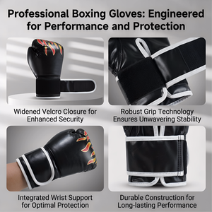 Gants <span class=keywords><strong>de</strong></span> <span class=keywords><strong>boxe</strong></span> d'entraînement AceWarm <span class=keywords><strong>de</strong></span> qualité supérieure, fabriqués en usine, design demi-doigts/sans doigts, fermeture auto-agrippante, personnalisables en cuir - Product Image 4
