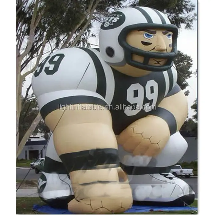 Football Player Inflatable Customized Giant Inflatable Player For Football Event L428