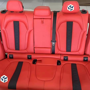 Pour B MW F30 F80 F10 M3 M5 X3 mise à niveau accessoires intérieurs de voiture sièges baquets de course de Sport personnaliser la couverture en cuir et le <span class=keywords><strong>siège</strong></span> en éponge - Product Image 1