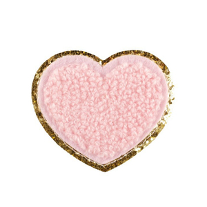 <span class=keywords><strong>JP</strong></span> şönil nakış standart ceket ve şapka aksesuarları havlu işlemeli yama aşk yay yama yamalar demir üzerinde özel - Product Image 6