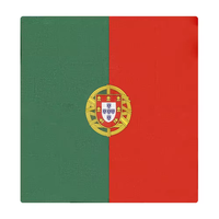 Bandanas carrées 100% coton, drapeaux américains, hip-hop, cyclisme, drapeaux du Portugal, du Brésil, d'Argentine, du Canada