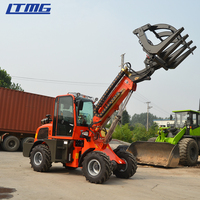 2023 LTMG hergestellt in China 1 Tonne 1,5 Tonnen 2 Tonnen Teleskop lader mit 17m 18m Gabelstapler aufsätzen