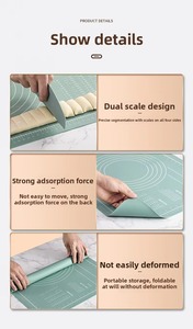 Assortiment de moules en silicone pour la pâtisserie, comprenant des formes d'ours, d'étoile, de cœur, de beignets et de biscuits au chocolat, ainsi que des emporte-pièces carrés pour pâtisserie. - Product Image 4