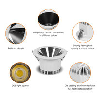 Luminaria de Techo Redonda Moderna SKD IP54 Impermeable con Ángulo de Haz de 110° y LED Blanco Neutro de 4100K
