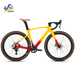 Vélo de route en fibre de carbone haute performance <span class=keywords><strong>GRAVEL</strong></span>-V3 11 vitesses, changement de vitesse électronique sans fil, freins à disque hydrauliques, câbles cachés, 700C - Product Image 1