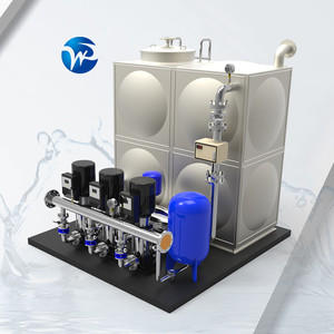 Bomba de Agua de Presión Constante de Frecuencia Variable Multietapa Vertical de Acero Inoxidable Personalizada de China para Agua - Product Image 4