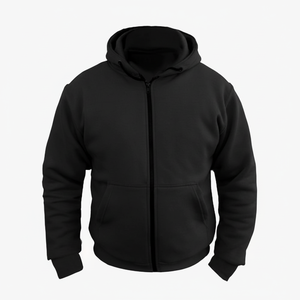 Personalizado al por mayor de la motocicleta CE blindado moto sudaderas con capucha de lana de los hombres protectores extraíbles Auto Racing Wear Hoodie - Product Image 1