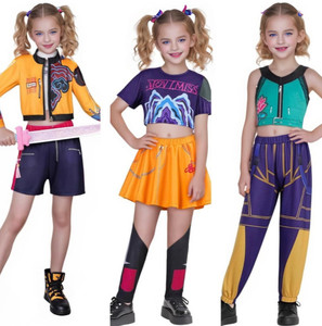 Nuevo Disfraz <span class=keywords><strong>de</strong></span> Cosplay <span class=keywords><strong>de</strong></span> la Película K-POP Demon Hunter, Impresión 3D, Estilo Rumi Zoey Mira, Disfraces para Niñas, Juego <span class=keywords><strong>de</strong></span> Roles - Product Image 1