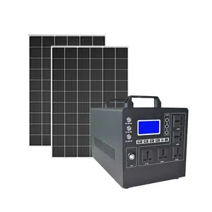 Système solaire de vente chaude 1KW complet 1KW 1000W Kit complet panneau solaire hors réseau pour système d'énergie domestique 1000 watts