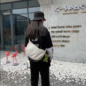 Bandolera <span class=keywords><strong>de</strong></span> lona para mujer, bolso <span class=keywords><strong>de</strong></span> hombro a la moda, bolso cruzado <span class=keywords><strong>de</strong></span> gran capacidad para estudiante - Product Image 5