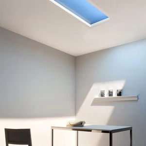 Soffitta plafoniera ampia visione del campo blu cielo artificiale lucernario finta finestra lampada da soffitto simula illuminazione del sole - Product Image 2