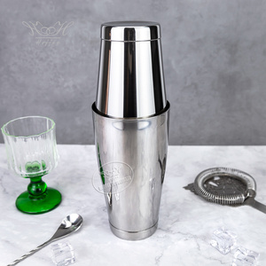 Coctelera Boston de Acero Inoxidable 304 <span class=keywords><strong>con</strong></span> Recubrimiento PVD, 850+550 ml, Apta para Lavavajillas, Color Personalizado, para Mezclar Cócteles y Martini - Product Image 5