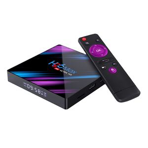 Kostenlose OEM H96 Max 4GB 32GB 64GB Android TV-Box 10.0 Smart TVBox RK3318 Dual Wifi H96 max benutzer definierte Firmware Android TV-Box