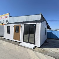 Maisons conteneurs pliables portables en acier préfabriquées extensibles de 20 et 40 pieds, petites maisons conteneurs mobiles, bureaux et villas pliantes à prix abordable