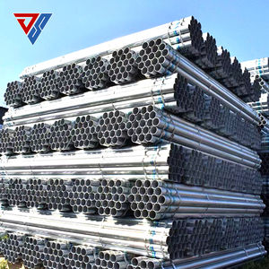 Tubo de acero galvanizado DN150 Tubo redondo Sección hueca soldada por inmersión en caliente Superficie <span class=keywords><strong>Lisa</strong></span> Recubrimiento de zinc fuerte confiable - Product Image 5