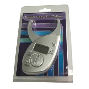 Blister card packed Digital body fat caliper & measure tape