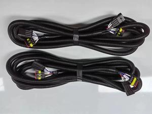 Rejilla de coche modificada, pequeño faro de luz amarilla, luz antiniebla, arnés de cableado impermeable - Product Image 2