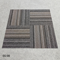 Moquette de luxe 50x50 cm, moquette de sol, dalles de moquette commerciales pour hôtel, maison et appartement