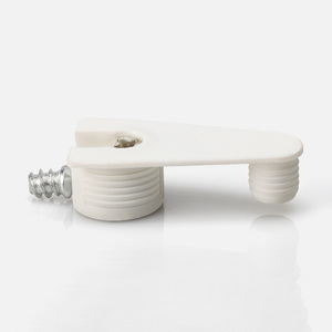 Furniture <b>Hardware</b> Cabinet Connecting Screws Bolts Wood Fittings Zinc Alloy Shelf Support Joint Plastic 3 in 1 Plate Holder - Product Image 4