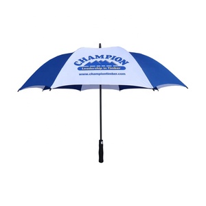 Ombrello da Golf di alta qualità Extra Large antivento mezzo automatico aperto promozionale aziendale impermeabile ombrello personalizzato - Product Image 2