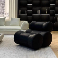 Canapé créatif italien Fauteuil design Canapé décontracté style industriel rétro Canapé de loisir simple inclinable