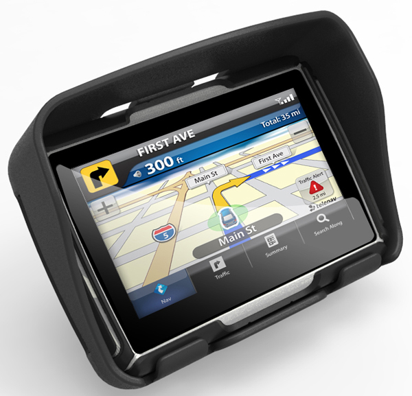 Digital Tachograph Portable 4.3 Inch Waterproof GPS Navigator with Touchscreen and Worldwide Map for Automobile & Motorcycle