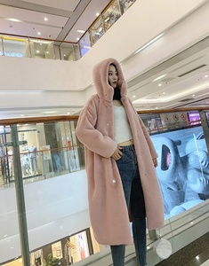Winter Vintage Faux <strong>Green</strong> Fox <strong>Fur</strong> Sable Leather Coat for Women Reversible Plus Size Parkas Long Outerwear with <strong>Fur</strong> for Ladies - Product Image 4