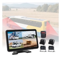 Moniteur d'écran de voiture 10 pouces avec système de caméra avant et arrière pour points morts, pour camion, camping-car, véhicule, enregistreur vidéo MDVR 4G