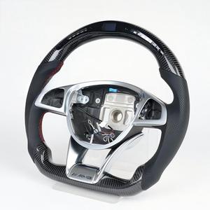 Volant en cuir perforé LED carbone d'usine pour Mercedes SLS <span class=keywords><strong>AMG</strong></span> – Amélioration automobile – Vente directe usine – Remise exceptionnelle – En stock - Product Image 4