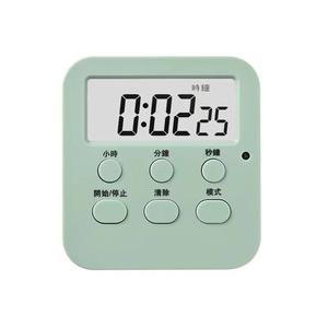 Minuteur de cuisine numérique bleu carré avec écran LCD, compte à rebours de 60 minutes, fonctionnement facile pour la cuisson, l'étude et comme réveil - Product Image 3