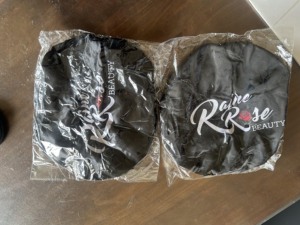 Gorro de Dormir de Seda con Logotipo Personalizado, Doble Ajuste, Banda Elástica Ancha, Gorro de Satén para Dormir para Mujeres con Cabello Rizado - Product Image 2