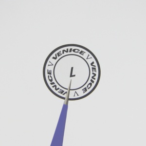 Etichette Personalizzate ODM Trasparenti per Abbigliamento, Tag Adesivi per Vestiti da Uomo e <span class=keywords><strong>Donna</strong></span>, Etichette Rotonde in Carta Bopp Trasparente - Product Image 1