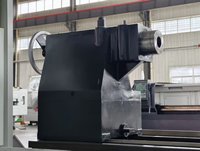 CK61100 Horizontale CNC-Drehmaschine 2-Achsen Gusseisenbett FANUC-System Ölrohr Schwere Ventilteile-Bearbeitung